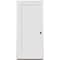 Codel Doors 36"x80"x1-3/4" Primed 1-Panel Interior Shaker 20min Fire Rated 7-1/4" LH Prehung Door 3068134PRI840120MLH1DB714 - alternate 1